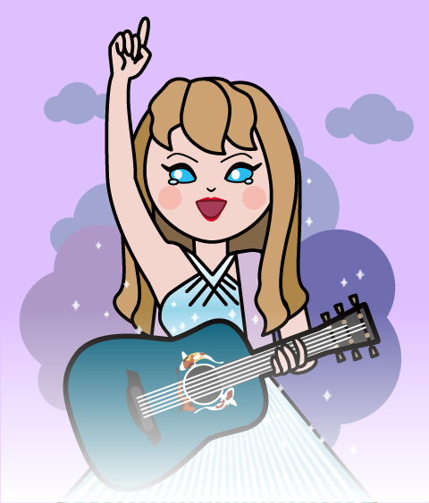 Taylor swift sticker